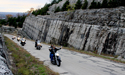 Rock My World! - bikers on highway, angled shot